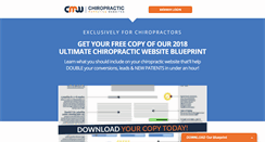 Desktop Screenshot of chiropracticmarketingwebsites.com